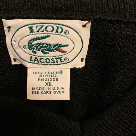 Men’s Vintage Lacoste Sweater - Picture 3 of 3